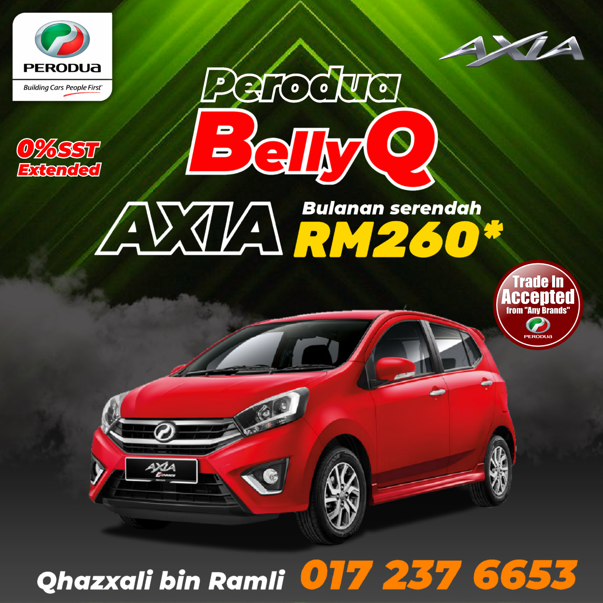 Perodua Promotion Aruz Alza Axia Bezza Myvi